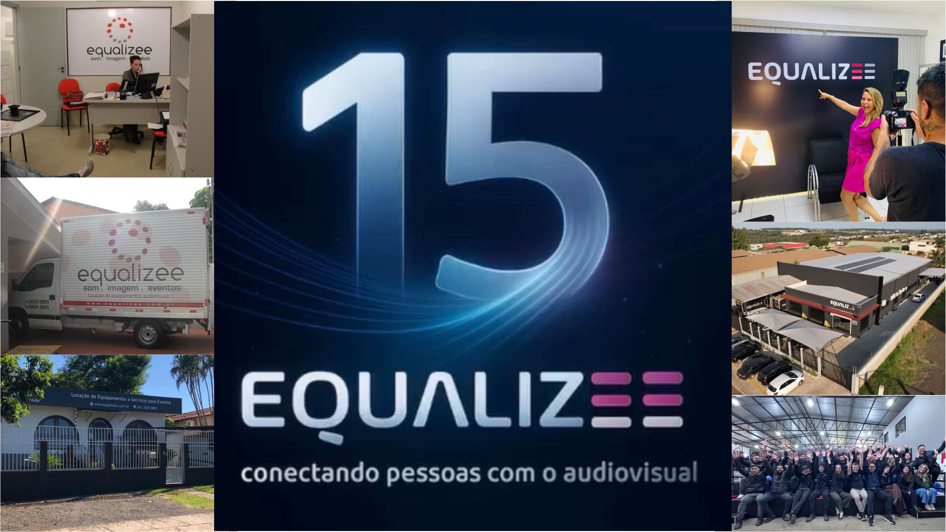 2025 Equalizee celebra 15 anos de história, inovação e excelência em eventos